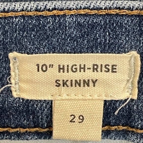 Madewell Women's Skinny Jeans in Blue - Picture 9 of 11